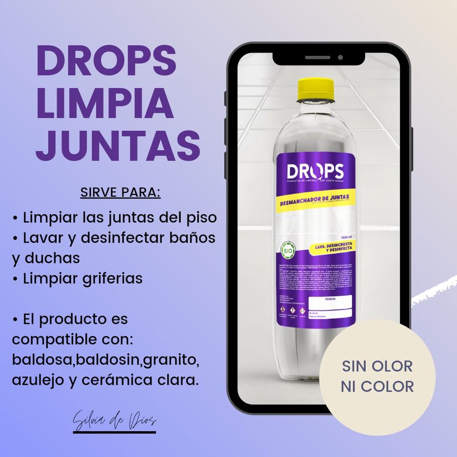 Limpia juntas Drops Colombia