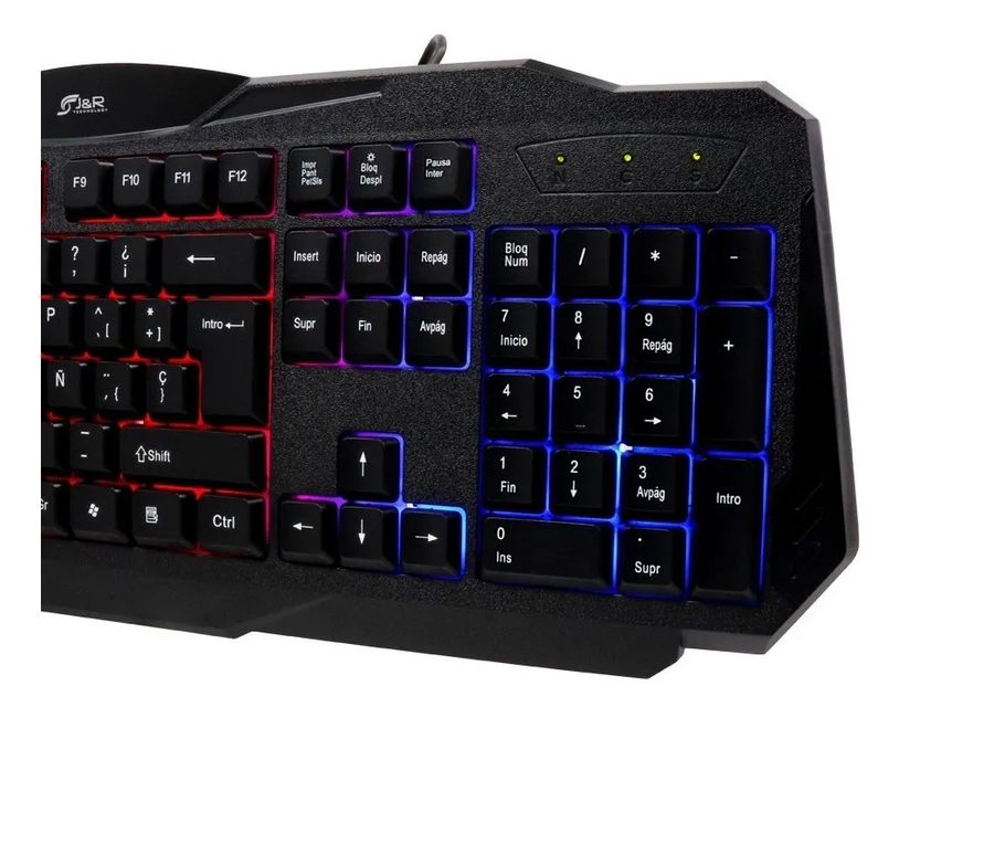 Teclado Gamer Retroiluminado Ultimate Gamer Diseño Exclusivo Colores -  Tgmjr-009 - 5738059720093