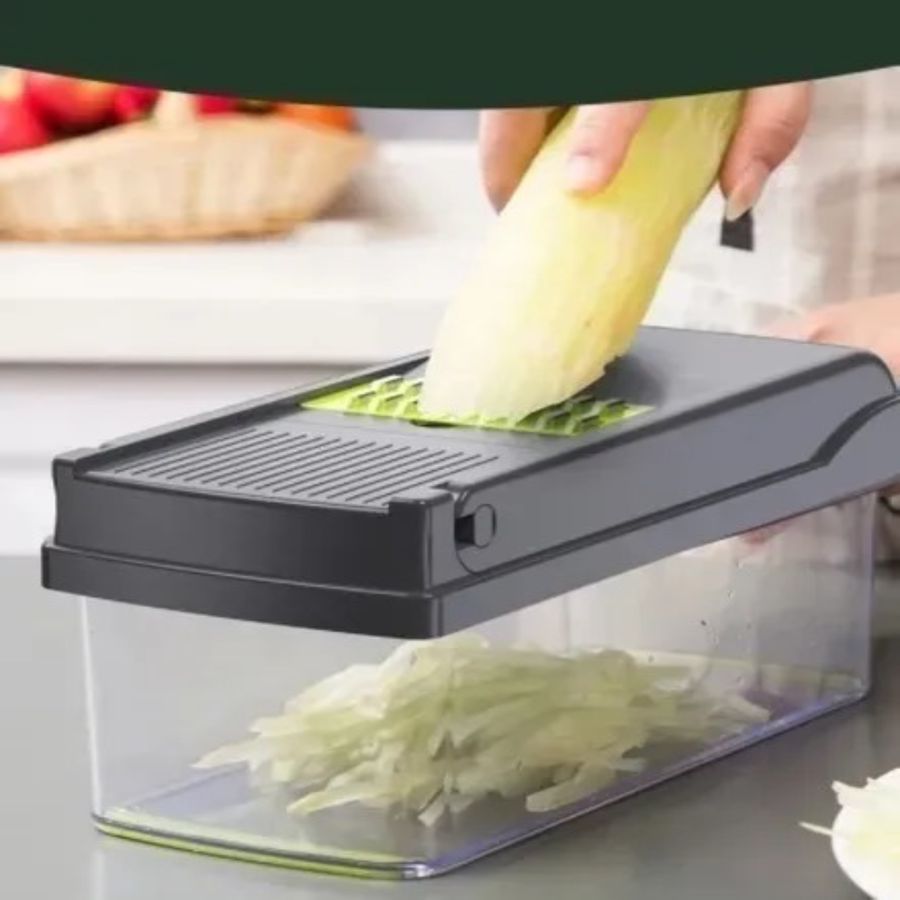 Toskope Cortador de Vegetales 15 en 1, Mandolina Verduras con 7 Cuchillas  Iintercambiables, Corta Verduras Mandolina Adecuado para Cortar Verduras en  la Cocina : : Hogar y cocina